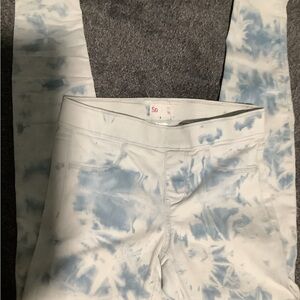 SO Girls Size 12 Tie-dye style Jeggings